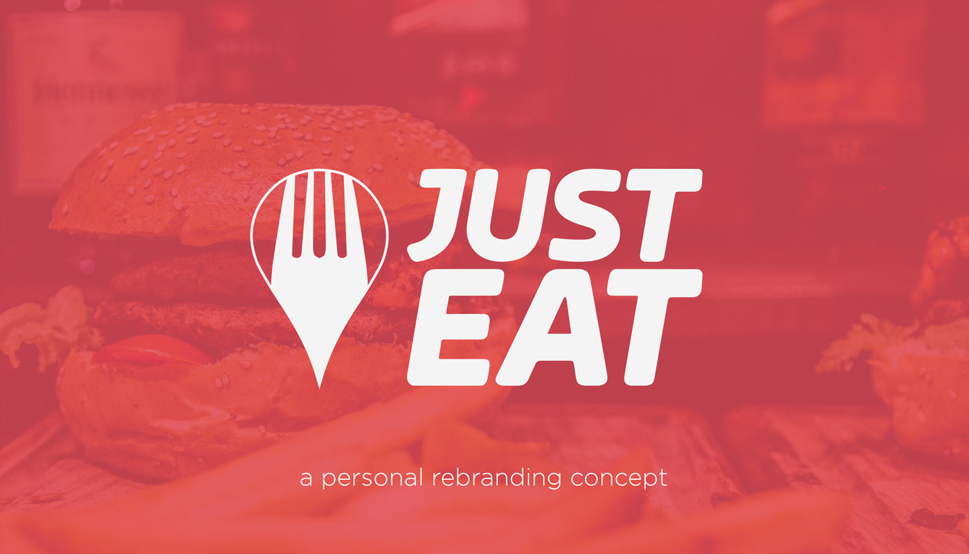 scisma design just eat logo rebranding